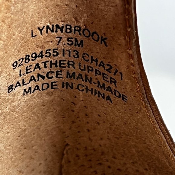 Like New SPERRY Lynnbrook Leather Animal Print Ankle Strap Sandals Size … - Picture 7 of 8